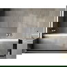 Mexen X-Wall-NR Nischenregal ohne Verkleidung 75 x 30 cm, Inox - 1911753010