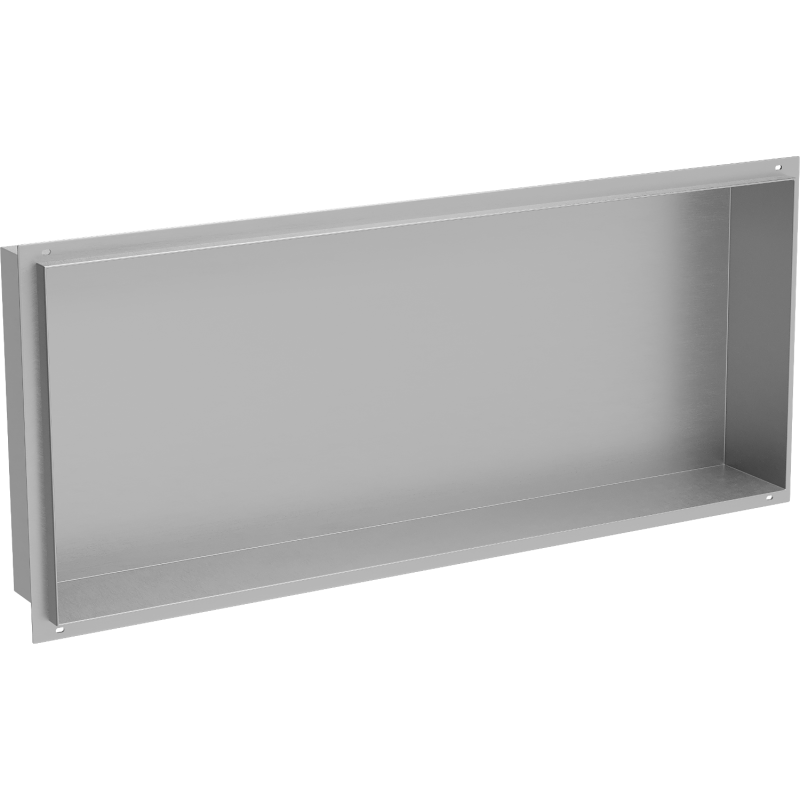 Mexen X-Wall-NR estante empotrado sin brida 75 x 30 cm, inox - 1911753010