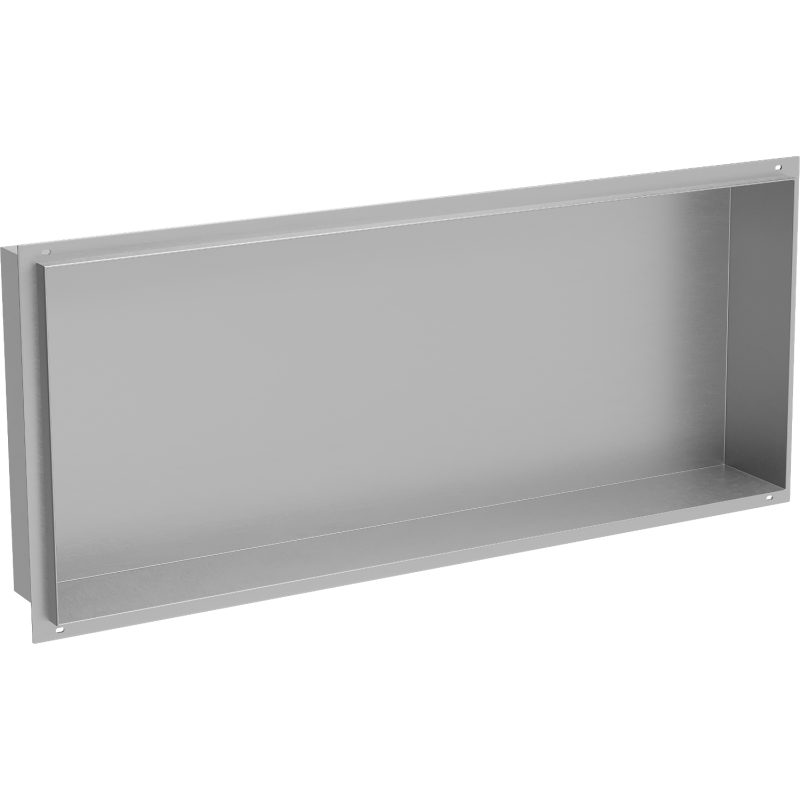 Mexen X-Wall-NR upotettava hylly ilman laippaa 75 x 30 cm, ruostumaton teräs - 1911753010
