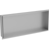 Mexen X-Wall-NR półka wnękowa bez kołnierza 75 x 30 cm, inox - 1911753010