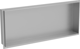 Mexen X-Wall-NR nišna polica brez obrobe 75 x 30 cm, inox - 1911753010