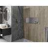 Mexen X-Wall-NR niširiiul ilma ääriseta 75 x 30 cm, inox - 1911753010