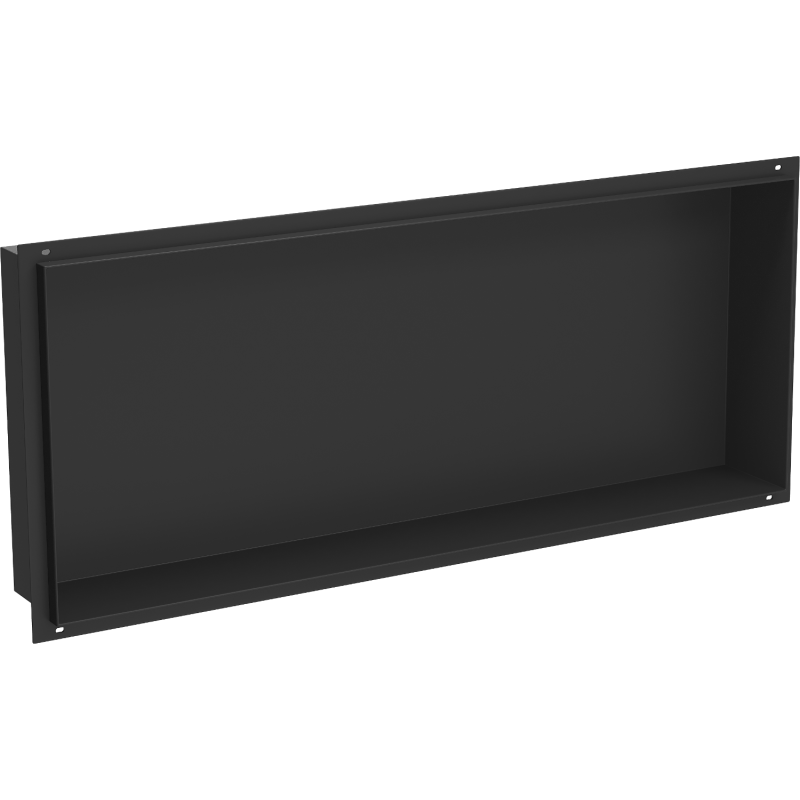 Mexen X-Wall-NR Nischenregal ohne Flansch 75 x 30 cm, schwarz - 1971753010