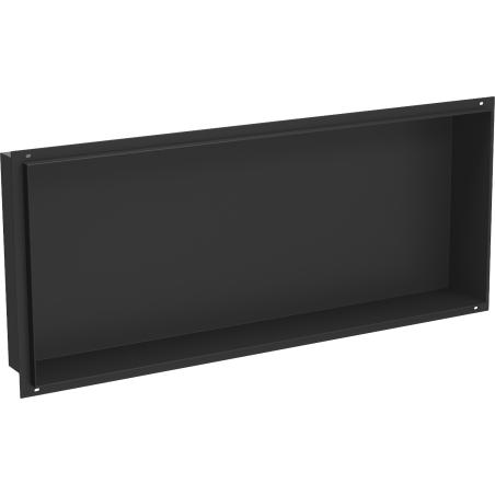 Mexen X-Wall-NR Nischenregal ohne Flansch 75 x 30 cm, schwarz - 1971753010