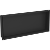 Mexen X-Wall-NR étagère encastrée sans collerette 75 x 30 cm, noire - 1971753010