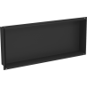 Mexen X-Wall-NR Nischenregal ohne Flansch 75 x 30 cm, schwarz - 1971753010
