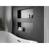 Mexen X-Wall-NR Nischenregal ohne Blende 75 x 30 cm, schwarz - 1971753010
