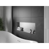 Mexen X-Wall-NR estante de pared sin reborde 90 x 30 cm, inox - 1911903010