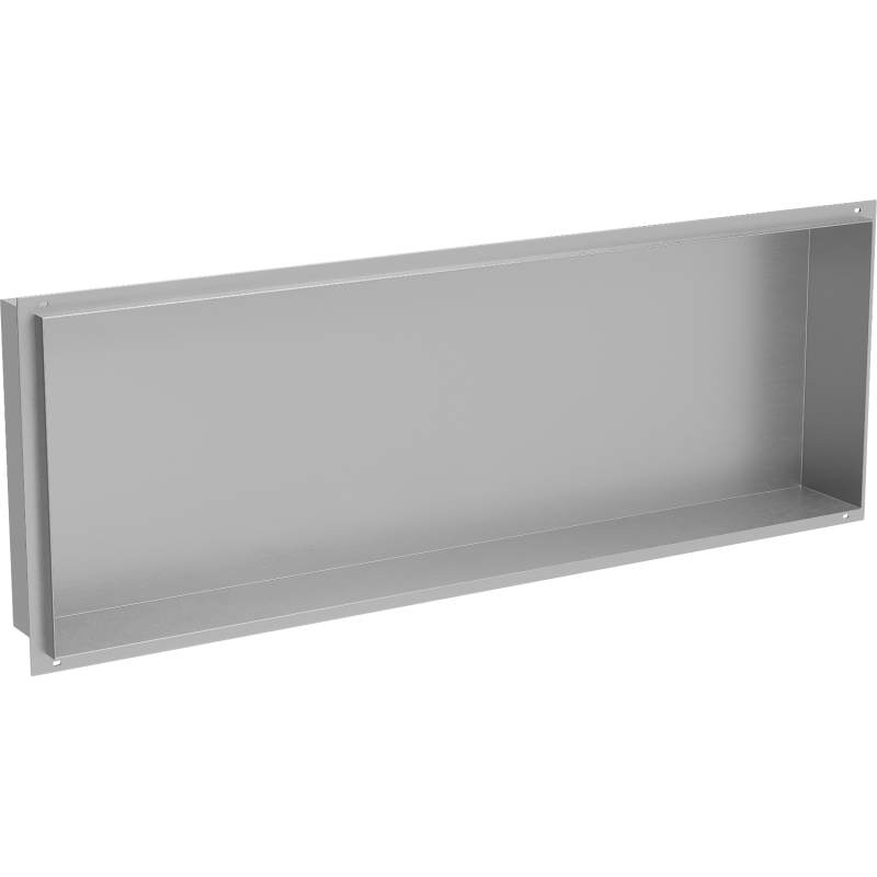 Mexen X-Wall-NR mensola a incasso senza flangia 90 x 30 cm, inox - 1911903010