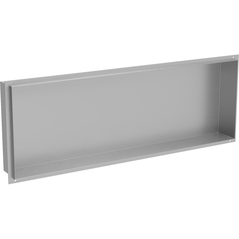 Mexen X-Wall-NR Regaleinsatz ohne Flansch 90 x 30 cm, Inox - 1911903010