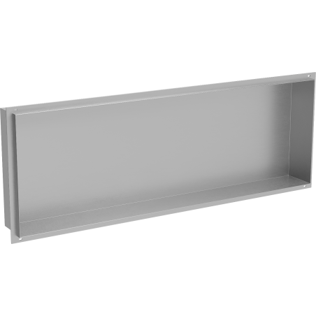 Mexen X-Wall-NR estante empotrado sin reborde 90 x 30 cm, inox - 1911903010
