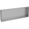Mexen X-Wall-NR estante empotrado sin reborde 90 x 30 cm, inox - 1911903010