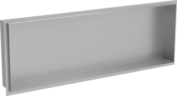Mexen X-Wall-NR nišas plaukts bez flanša 90 x 30 cm, inox - 1911903010