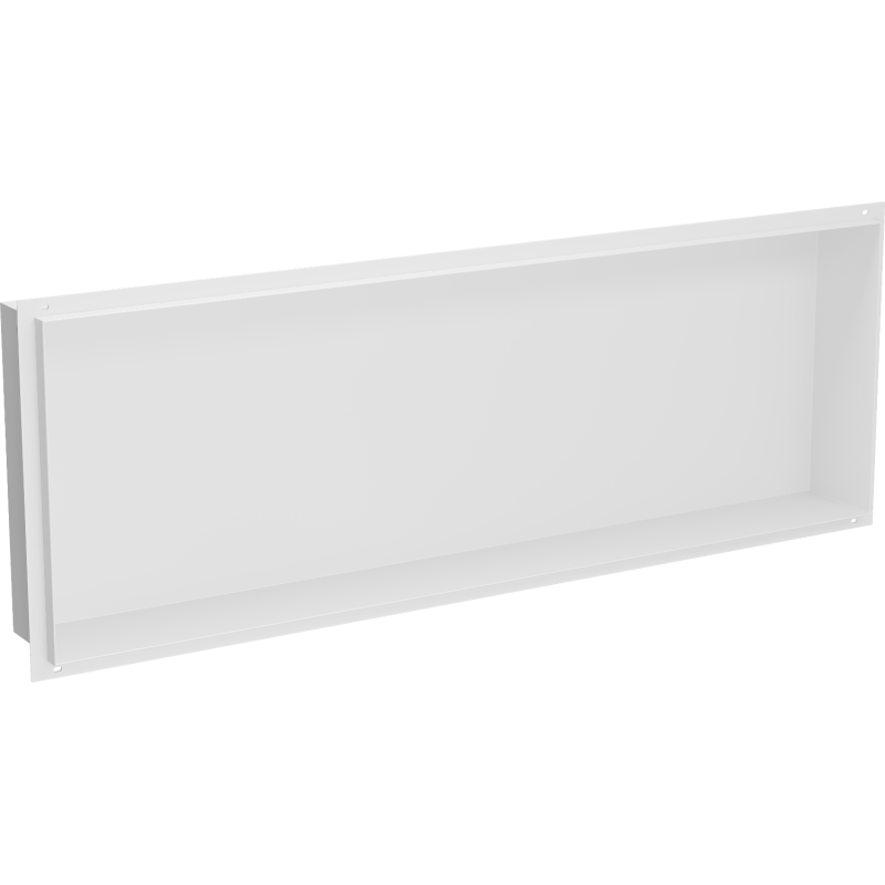 Mexen X-Wall-NR nisvak plank zonder rand 90 x 30 cm, wit - 1921903010
