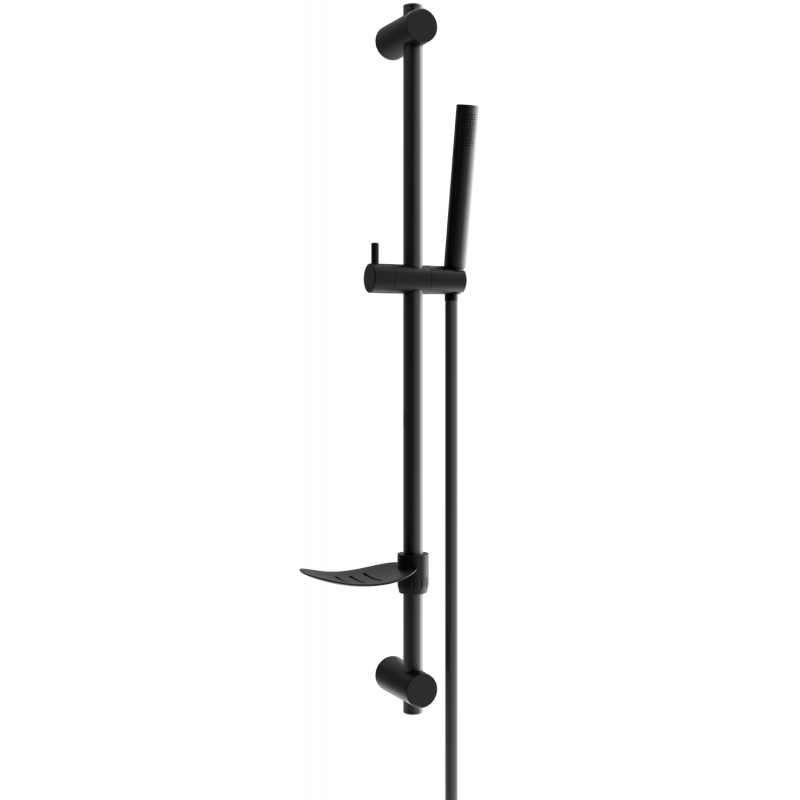 Mexen DF70 sliding shower set, black - 785704582-70