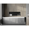 Mexen X-Wall-NR estante empotrado sin marco 90 x 30 cm, negro - 1971903010