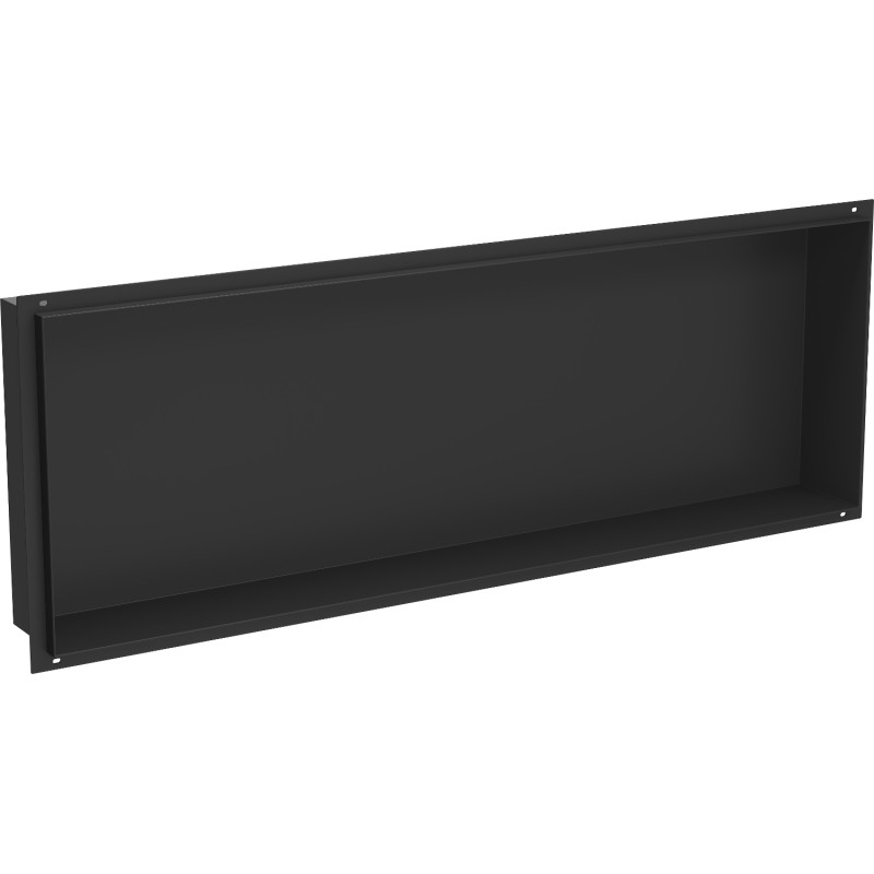 Mexen X-Wall-NR nisplank zonder flens 90 x 30 cm, zwart - 1971903010