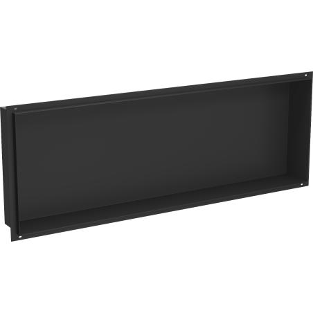 Mexen X-Wall-NR étagère encastrée sans bride 90 x 30 cm, noire - 1971903010