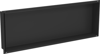 Mexen X-Wall-NR Nischenregal ohne Flansch 90 x 30 cm, schwarz - 1971903010