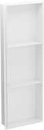 Mexen X-Wall-NR półka wnękowa bez kołnierza z półką 90 x 30 cm, biała - 1921903010S