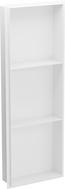 Mexen X-Wall-NR süvendriiul ääreta koos riiuliga 90 x 30 cm, valge - 1921903010S