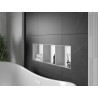 Mexen X-Wall-NR Nischenregal ohne Blende mit Ablage 90 x 30 cm, weiß - 1921903010S