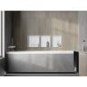 Mexen X-Wall-NR inbouwplank zonder flens met plank 90 x 30 cm, wit - 1921903010S