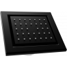 Mexen Cube dysza boczna podtynkowa, czarna - 79365-70