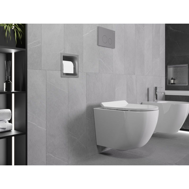 Mexen X-Wall-P wc-paperiteline pitäisi, inox - 1913