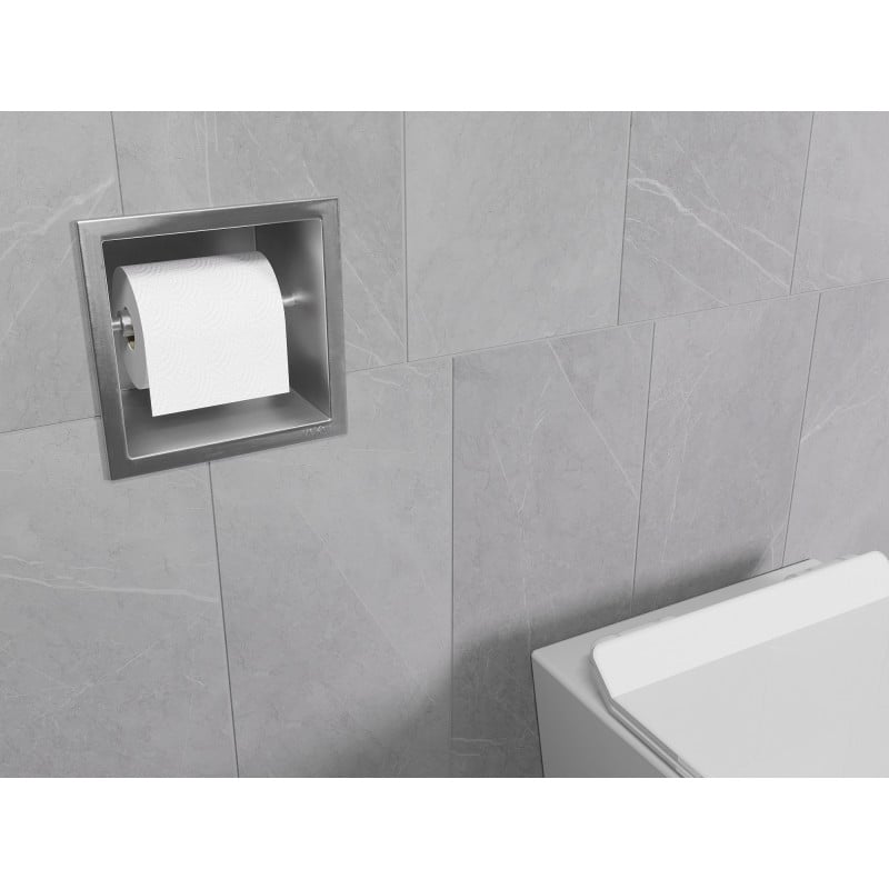 Mexen X-Wall-P Toilettenpapierhalter, Edelstahl - 1913