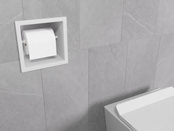 Mexen X-Wall-P toiletrolhouder, wit - 1923