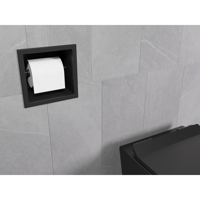 Mexen X-Wall-P porte-papier toilette, noir - 1973