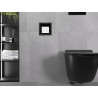 Mexen X-Wall-P toiletrolhouder, zwart - 1973