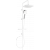 Mexen T33 columna de ducha, blanca/cromo - 798333393-21