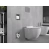 Mexen X-Wall-BP toilet roll holder with magazine, inox - 1914