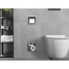 Mexen X-Wall-BP toilet roll holder with magazine, inox - 1914