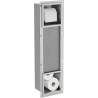 Mexen X-Wall-BP Toilettenpapierhalter mit Magazin, Inox - 1914