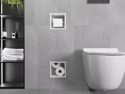 Mexen X-Wall-BP toiletpapierhouder met magazijn, wit - 1924