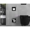 Mexen X-Wall-BP support papier toilette avec magasin, noir - 1974