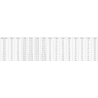 Mexen Mist-F Duo cabine de douche pliante 95 x 95 cm, transparent, doré - 8A6-095L-095P-50-00