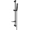 Mexen DF72 sliding shower set, black - 785724582-70
