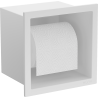 Mexen X-Wall-P toilet paper holder, white - 1923