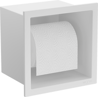 Mexen X-Wall-P toiletrolhouder, wit - 1923