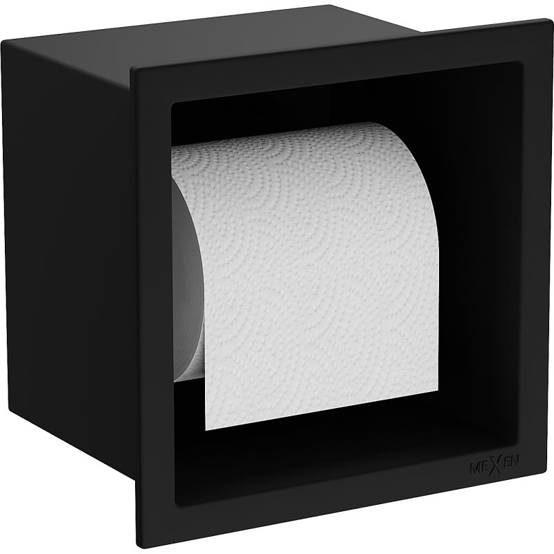 Mexen X-Wall-P toalettpappershållare, svart - 1973