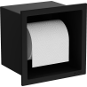Mexen X-Wall-P toiletrolhouder, zwart - 1973