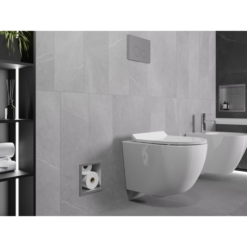 Mexen X-Wall-B tualettpaberi hoidik, inox - 1915