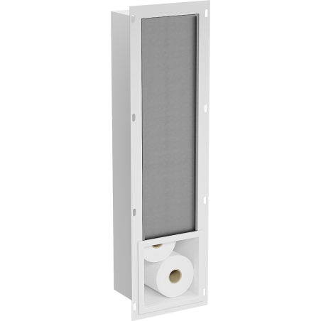 Mexen X-Wall-B portarotolo, bianco - 1925