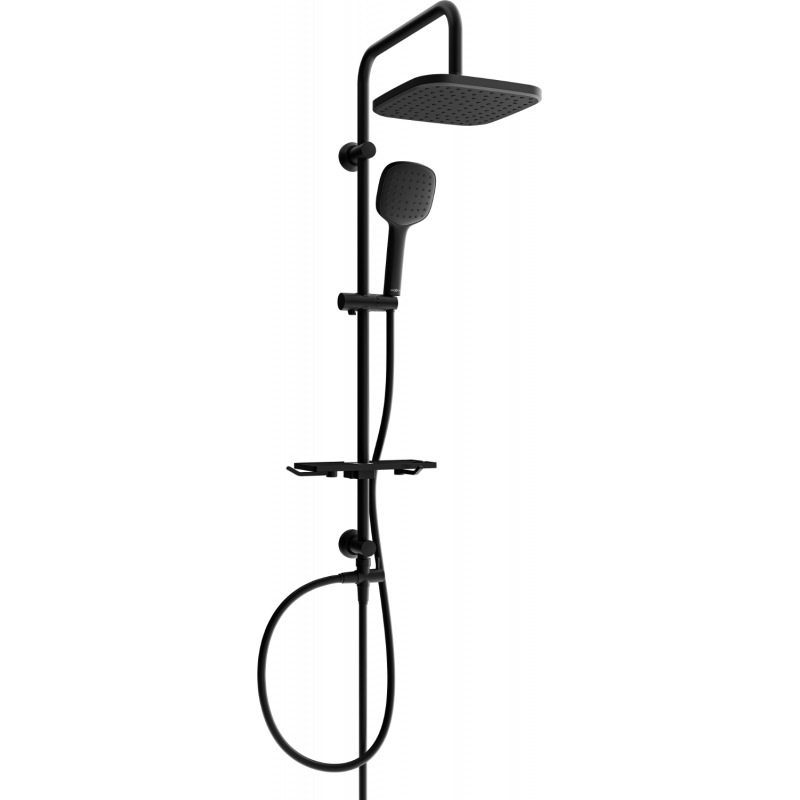 Mexen T33 Shower Column, Black - 798333393-70