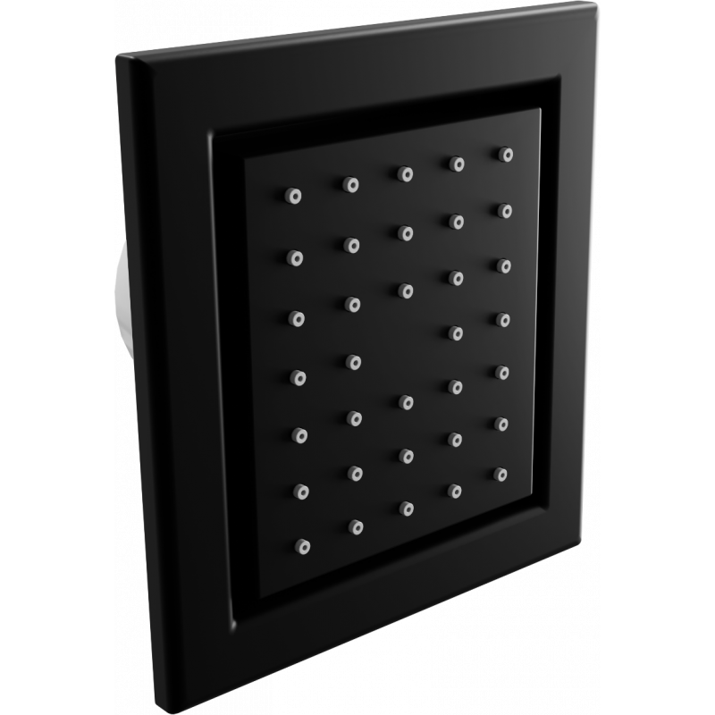 Mexen boquilla lateral empotrada, negra - 79365-70