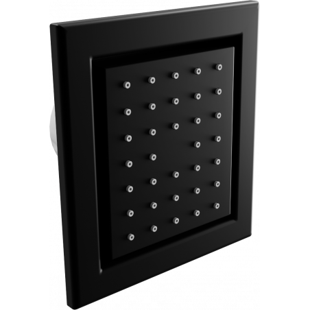 Mexen inbouw zijmondstuk, zwart - 79365-70